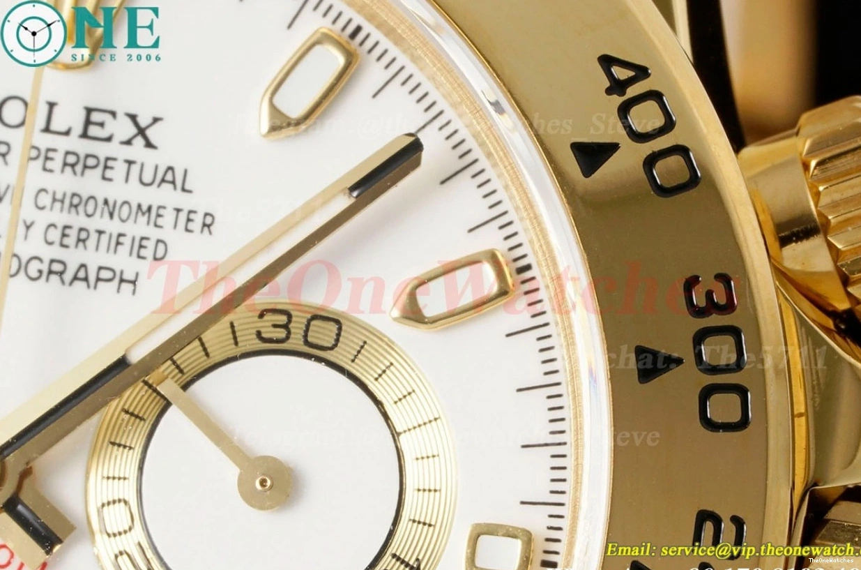 116508 SH4130(Gain YG Gold V3 40mm White YG Daytona Weight) QF 0306